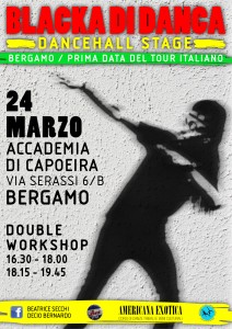 flyer dell'evento in Bergamo