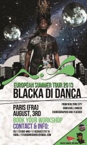 Blacka EST - Paris